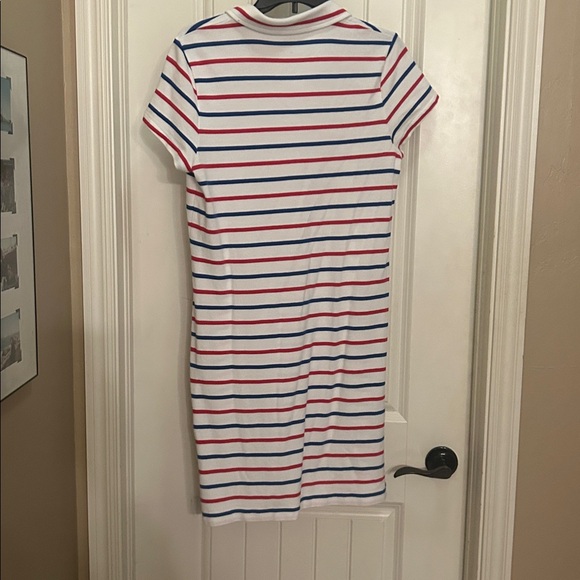 Vineyard Vines dress  M Red and Blue Striped Polo - Picture 4 of 4